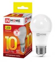 Лампа светодиодная LED-A60-VC 10Вт 230В Е27 900Лм IN HOME