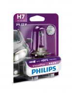 Галогенная лампа головного света Philips H7 VisionPlus 12V 55Вт 12972VPB1