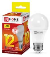 Лампа светодиодная LED-A60-VC 12Вт 230В Е27 1080Лм IN HOME