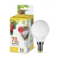 Лампа светодиодная LED-ШАР-standard 7.5Вт 230В Е14 675Лм ASD
